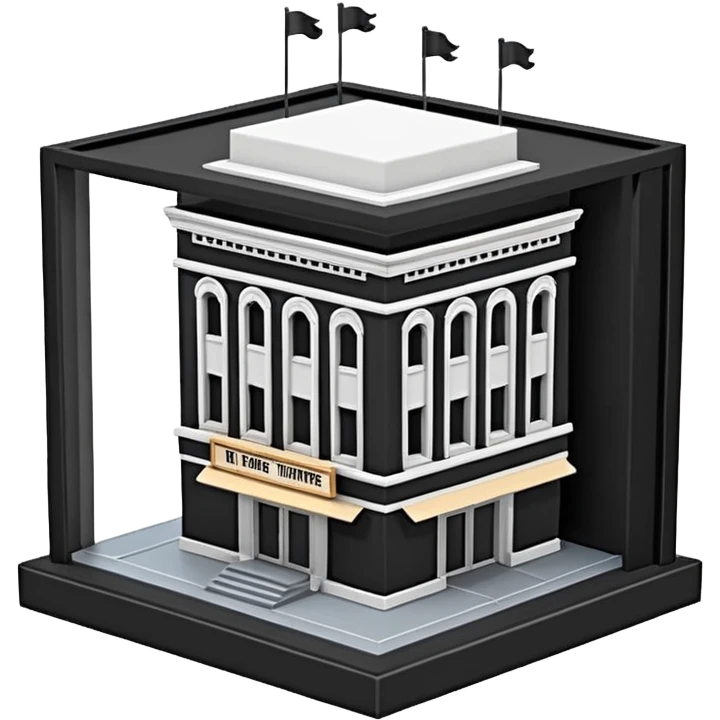 black box theatre maquette  emoji