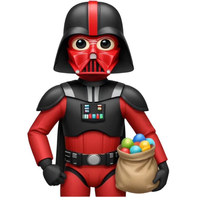 darth vader santa emoji