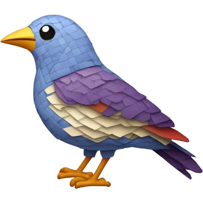 Jail bird with stitches  emoji