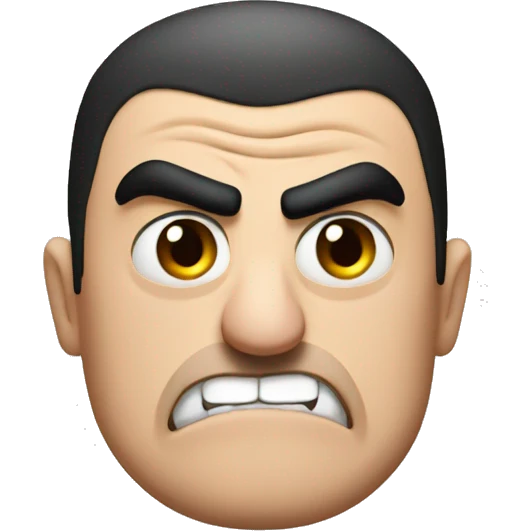 Angry gru emoji