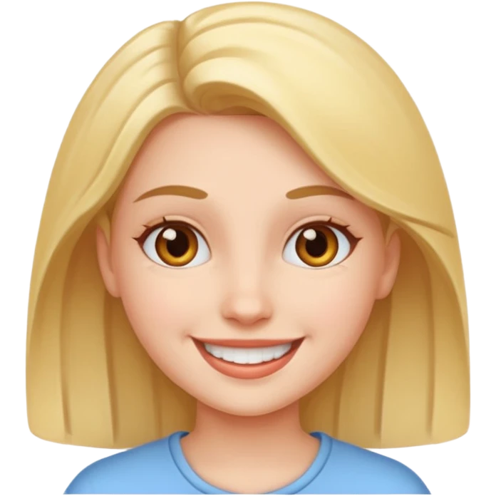 Girly girl emoji