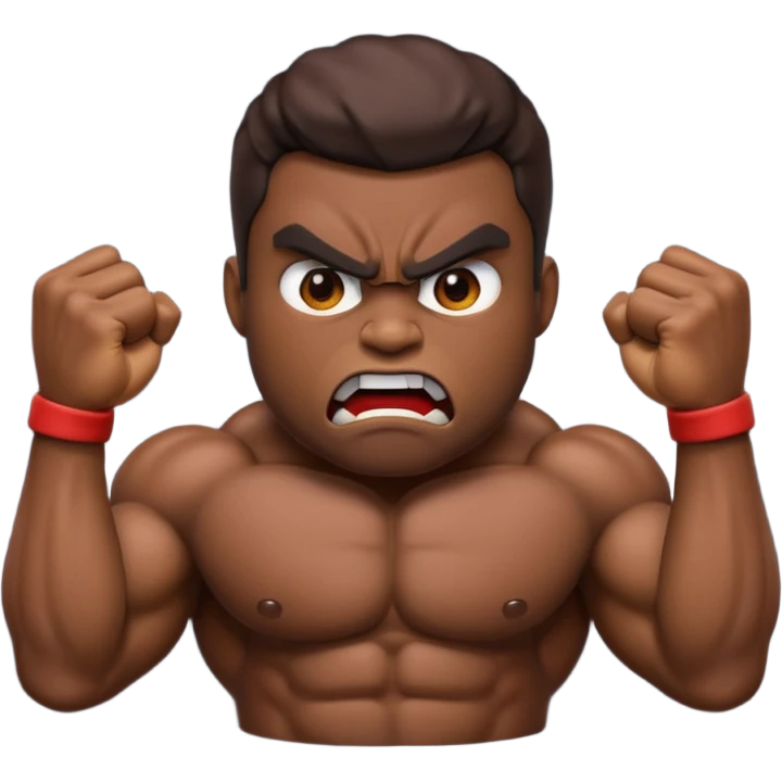 crea un'emoji stile tekken emoji