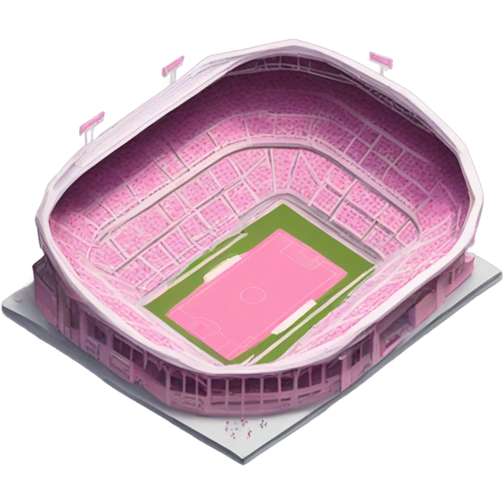 Pink stadium  emoji
