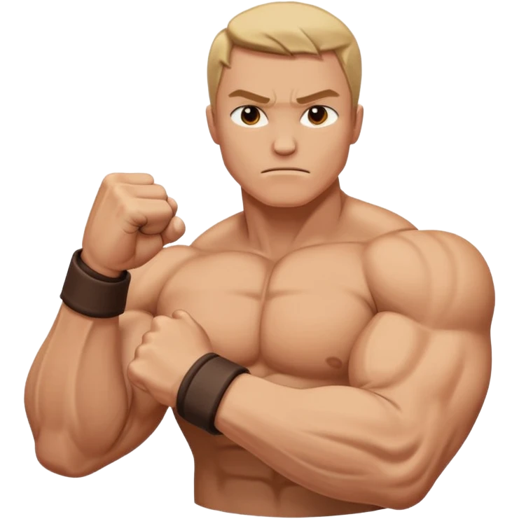 Left and Right fist from the top Perspektive with the Arms crossed over at the wrists  emoji