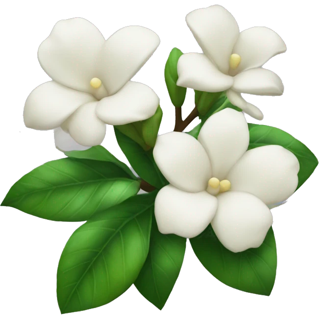 gardenia bush emoji
