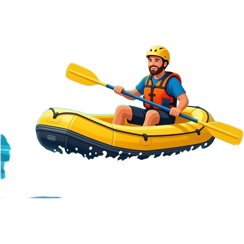 rafting down grand canyon colorado river show canyon emoji