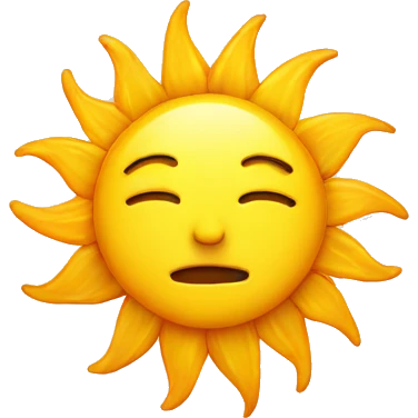 sun emoji