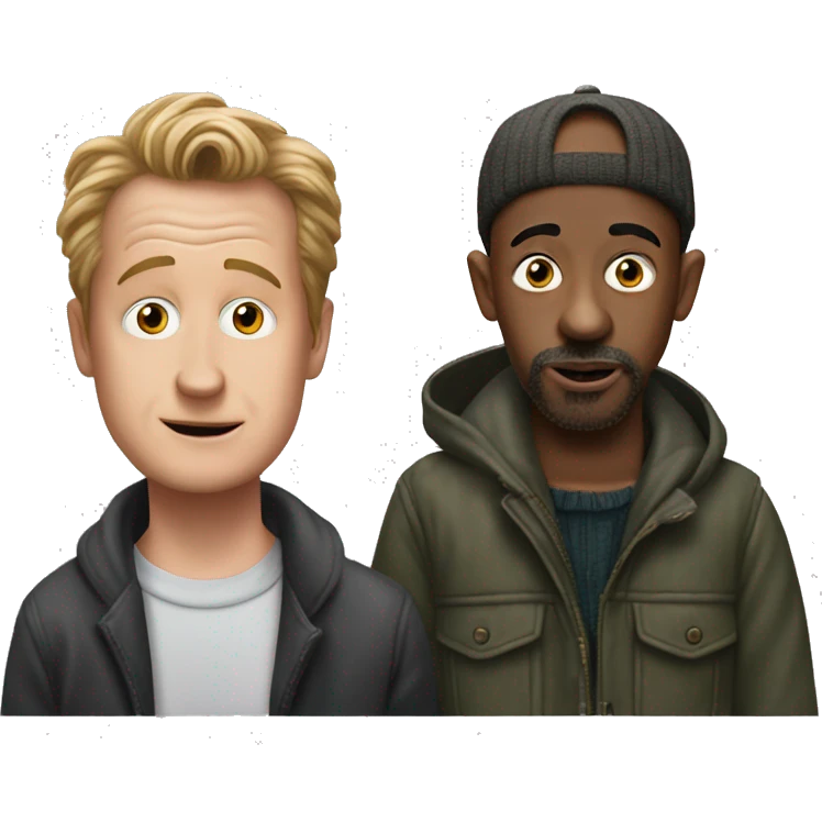 Marv and Harry from home alone  emoji