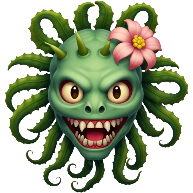 Stranger things demo gorgon emoji