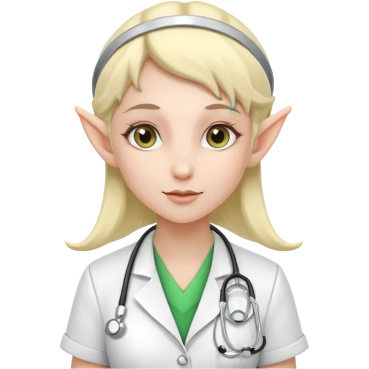 elf nurse emoji