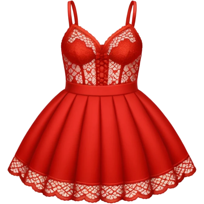 red Lace Clothing emoji