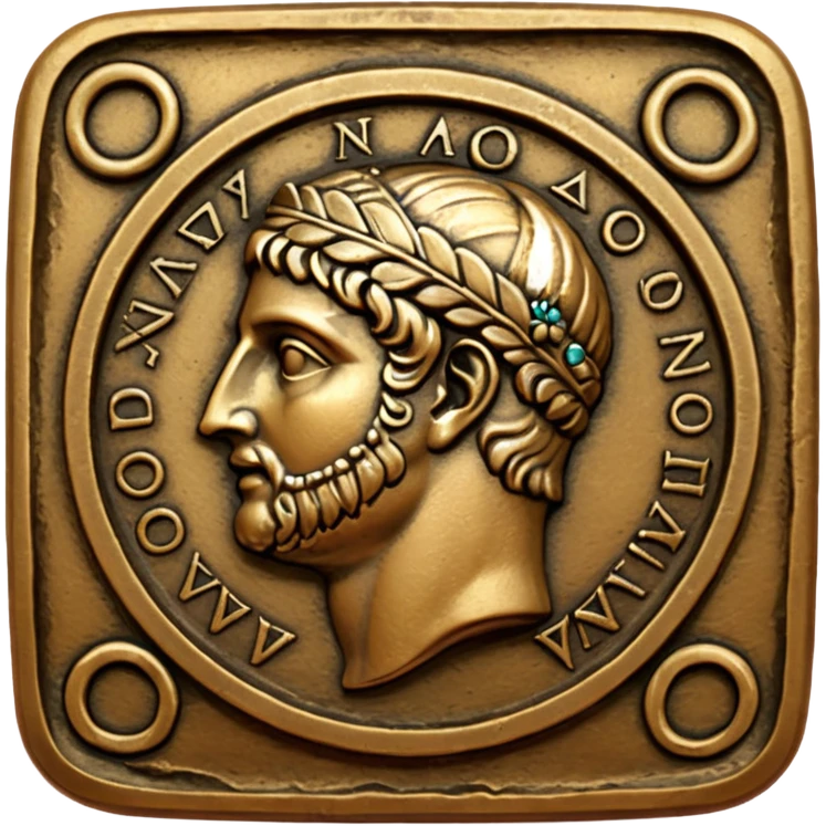 an old square roman coin emoji