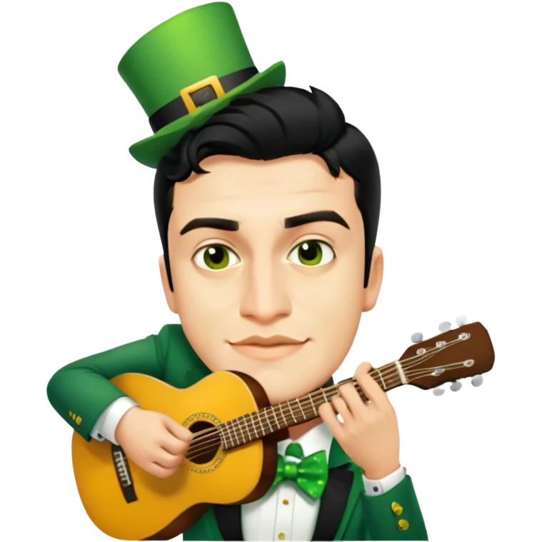 Leprechaun Guitarist emoji