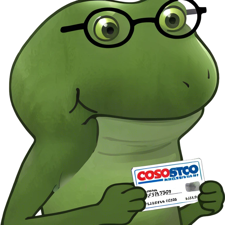 Costco membership card emoji