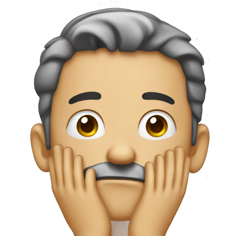 facepalm without beard emoji