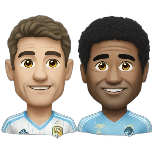 Pele und maradona emoji