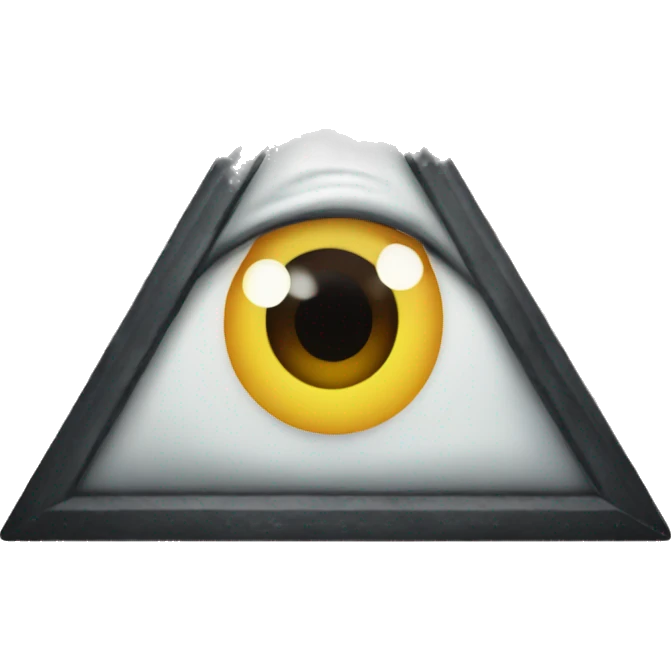 All seeing eye emoji