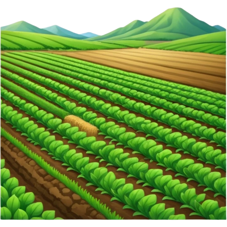 agricultural field emoji