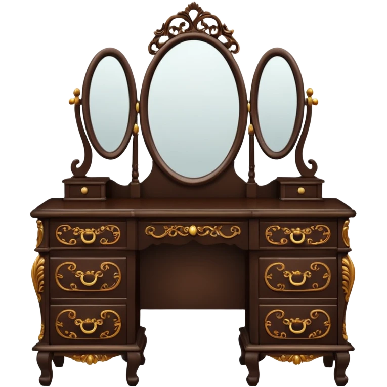 Dressing table. emoji