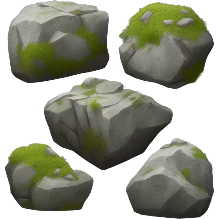 Rock emoji