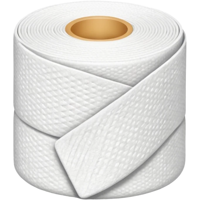 bandage roll, no blue  emoji