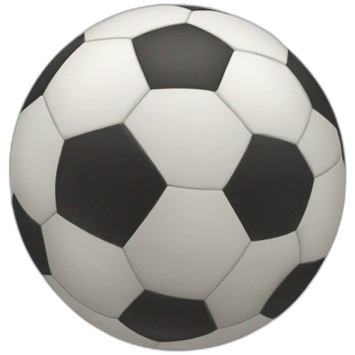 Ballon de football emoji