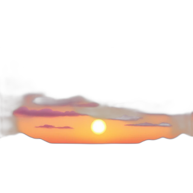 Sunset emoji