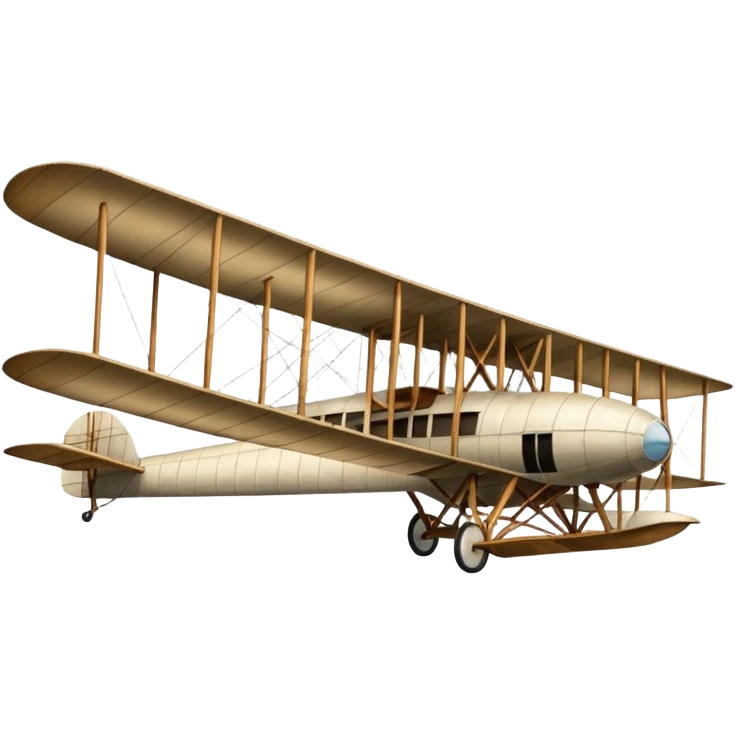 1904 Wright flyer airliner gliding for the first time observation deck for passengers  emoji