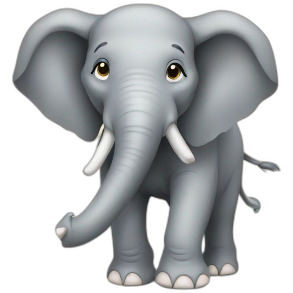 elephant sur ecole emoji