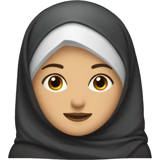 Female lawyer with hijab  emoji