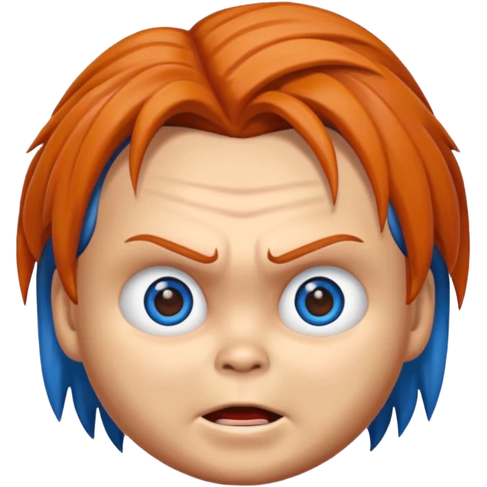 Un emojin de chuky emoji