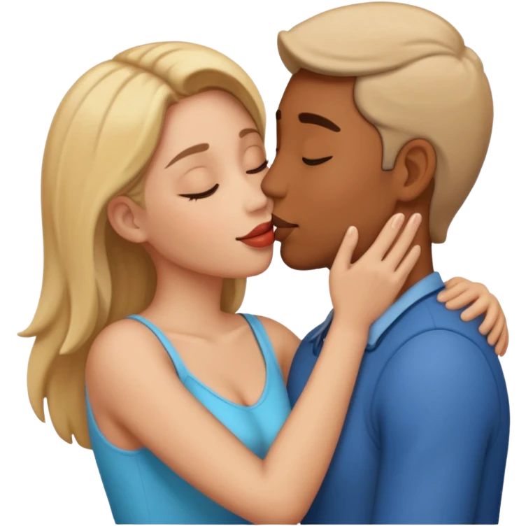 Kissing emoji