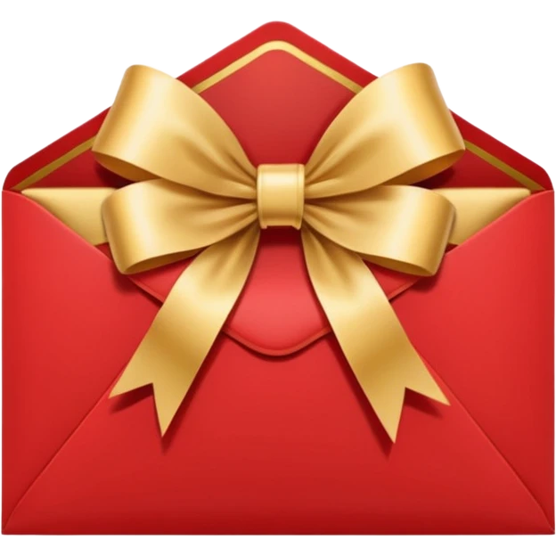 birthday greeting card envelope gift logo in the middle emoji