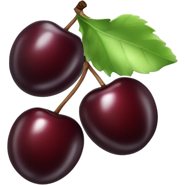 black cherry emoji