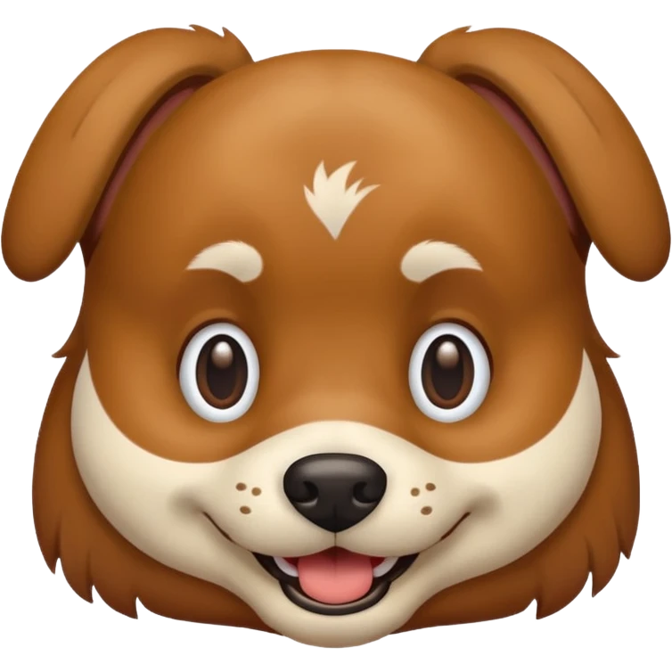 dog with a human face  emoji