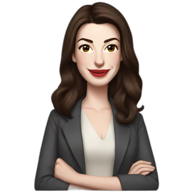 Anne Hathaway emoji