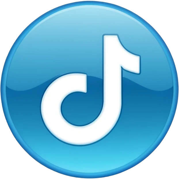 Mavi tik TikTok  emoji