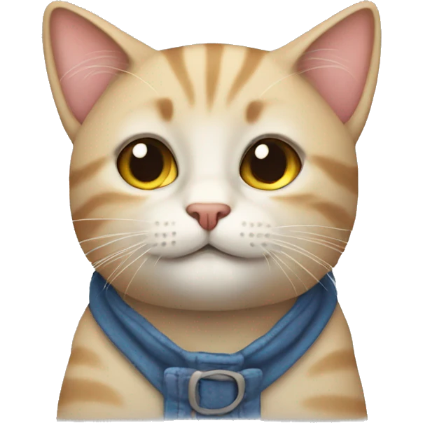 A cute cat emoji emoji