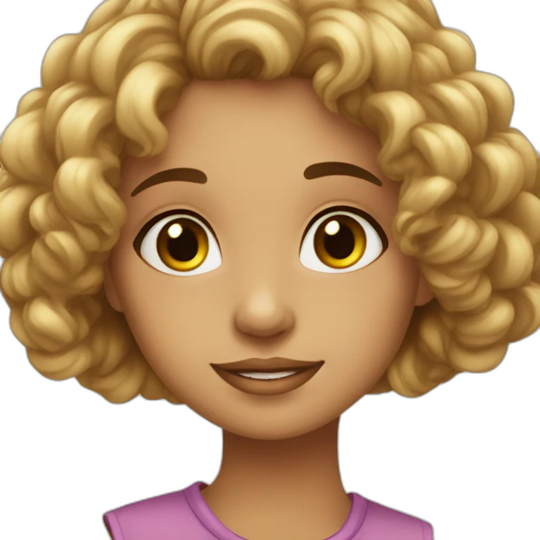 Beatiful girl emoji