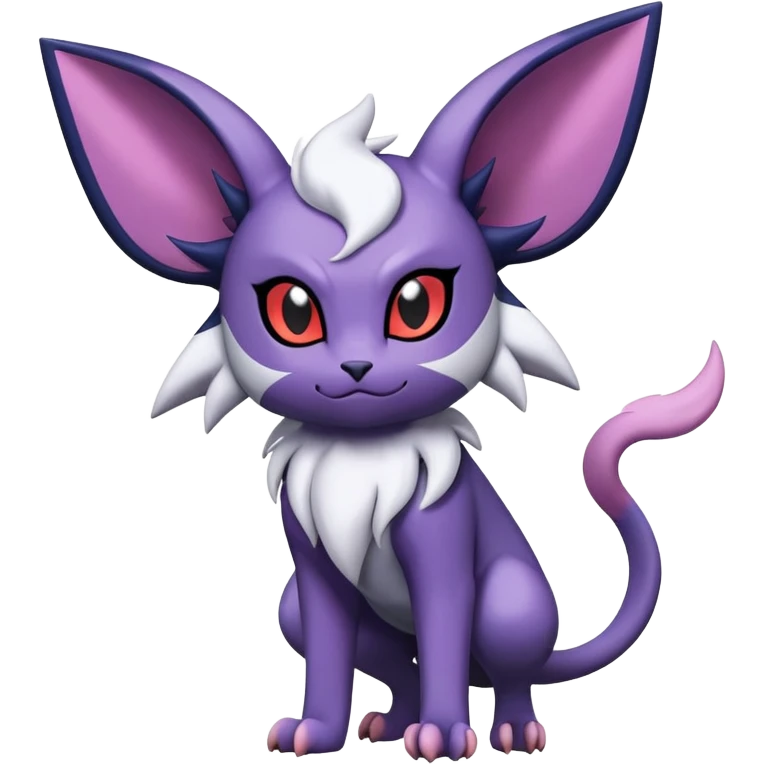 Litten-Absol-Noibat-Espeon-Hybrid (Full body) emoji
