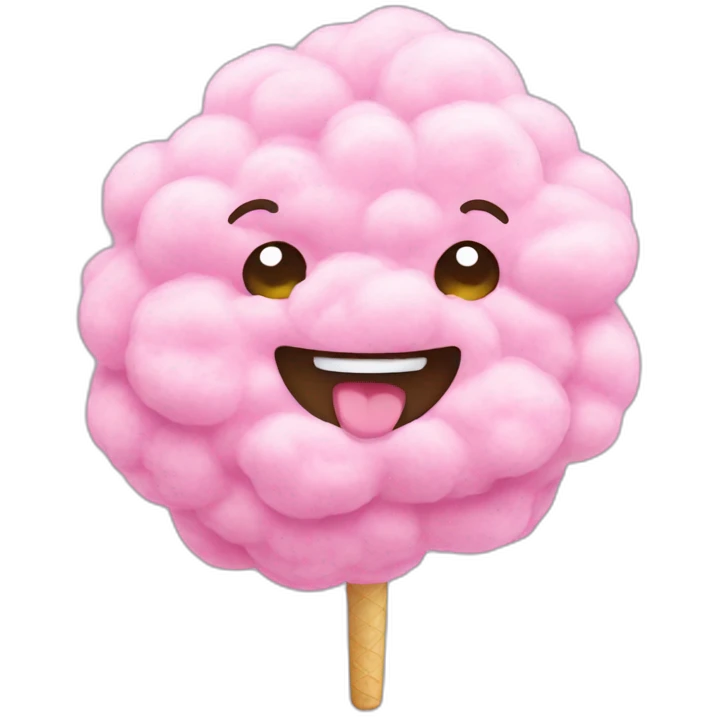 cotton candy emoji