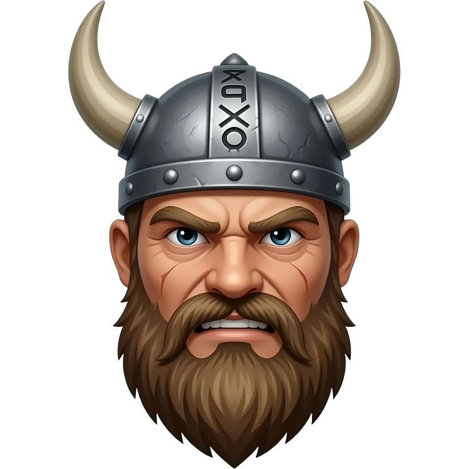 viking head emoji