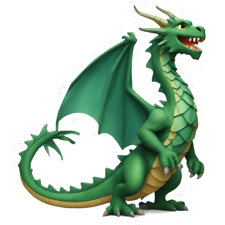 Dragon énervé  emoji