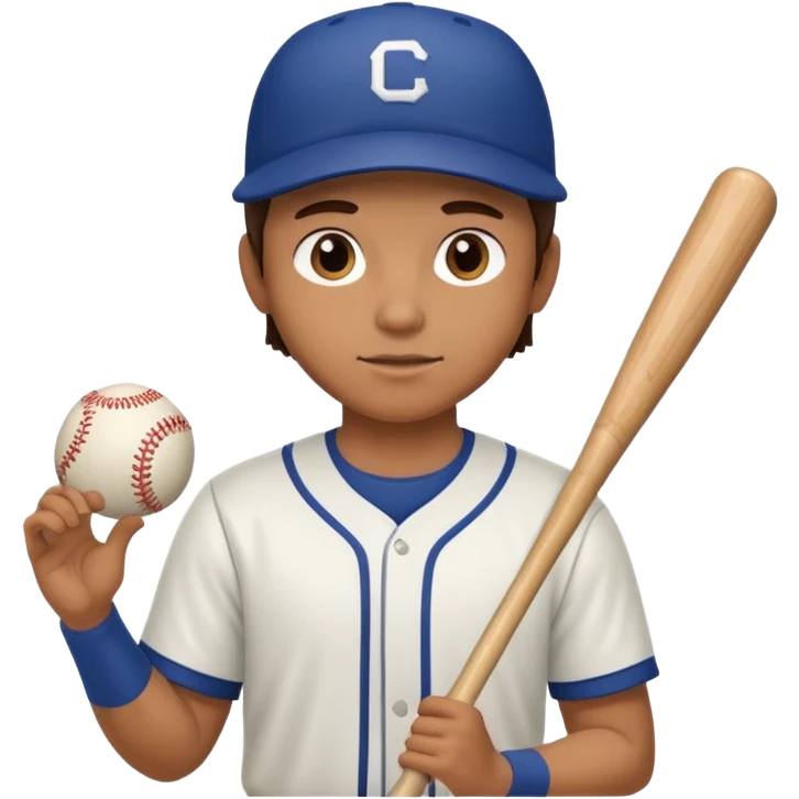 Baseball player emoji
