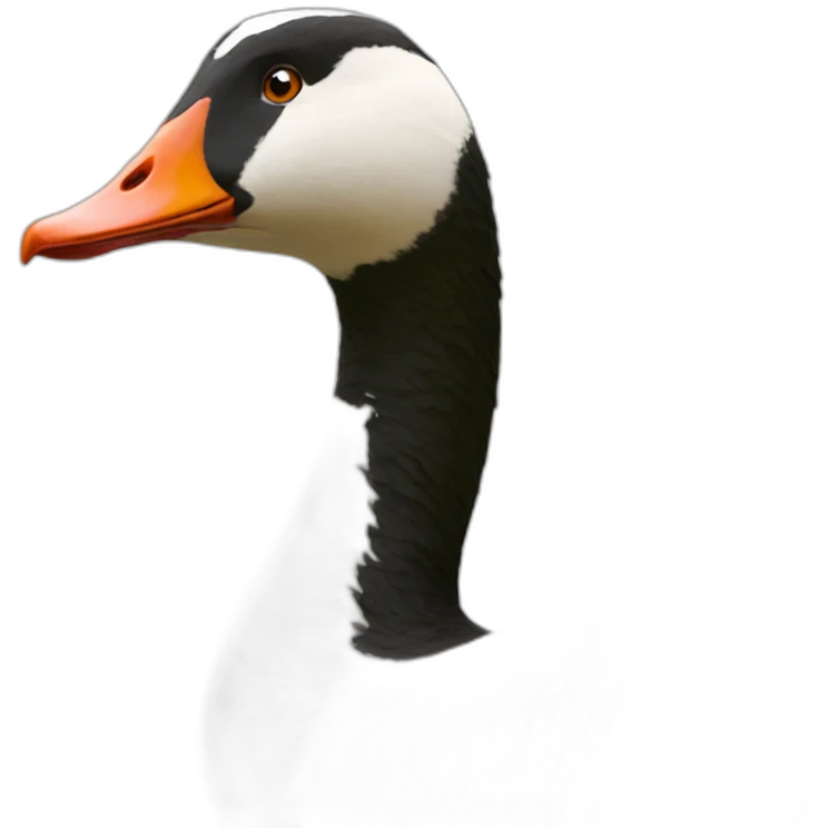 agressive goose emoji