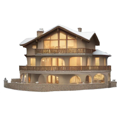 villa in the mountains emoji