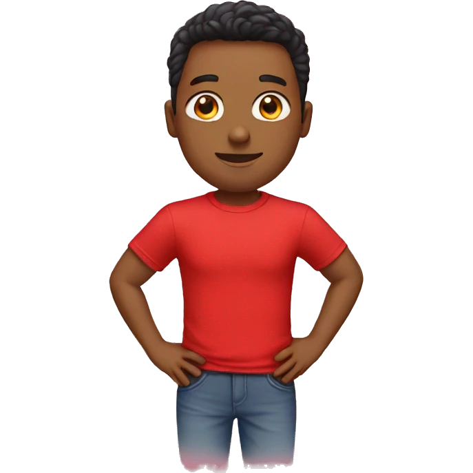 red Tshirt only emoji