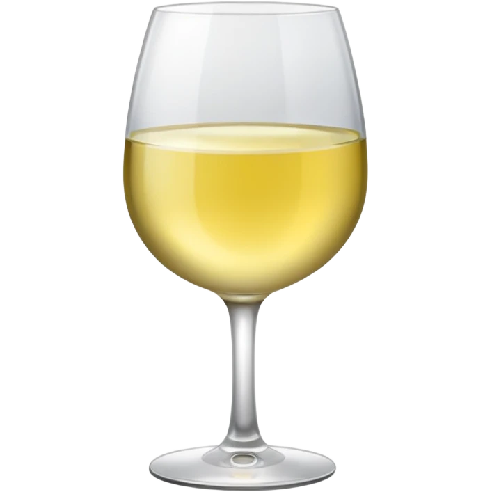 glass of white wine  emoji