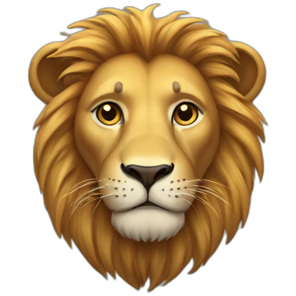 Lion emoji