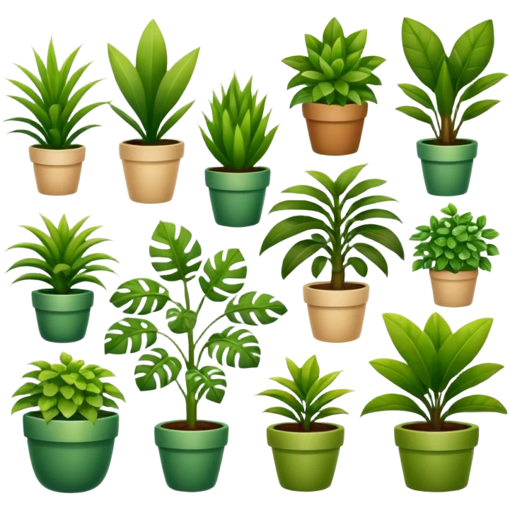 house plants  emoji